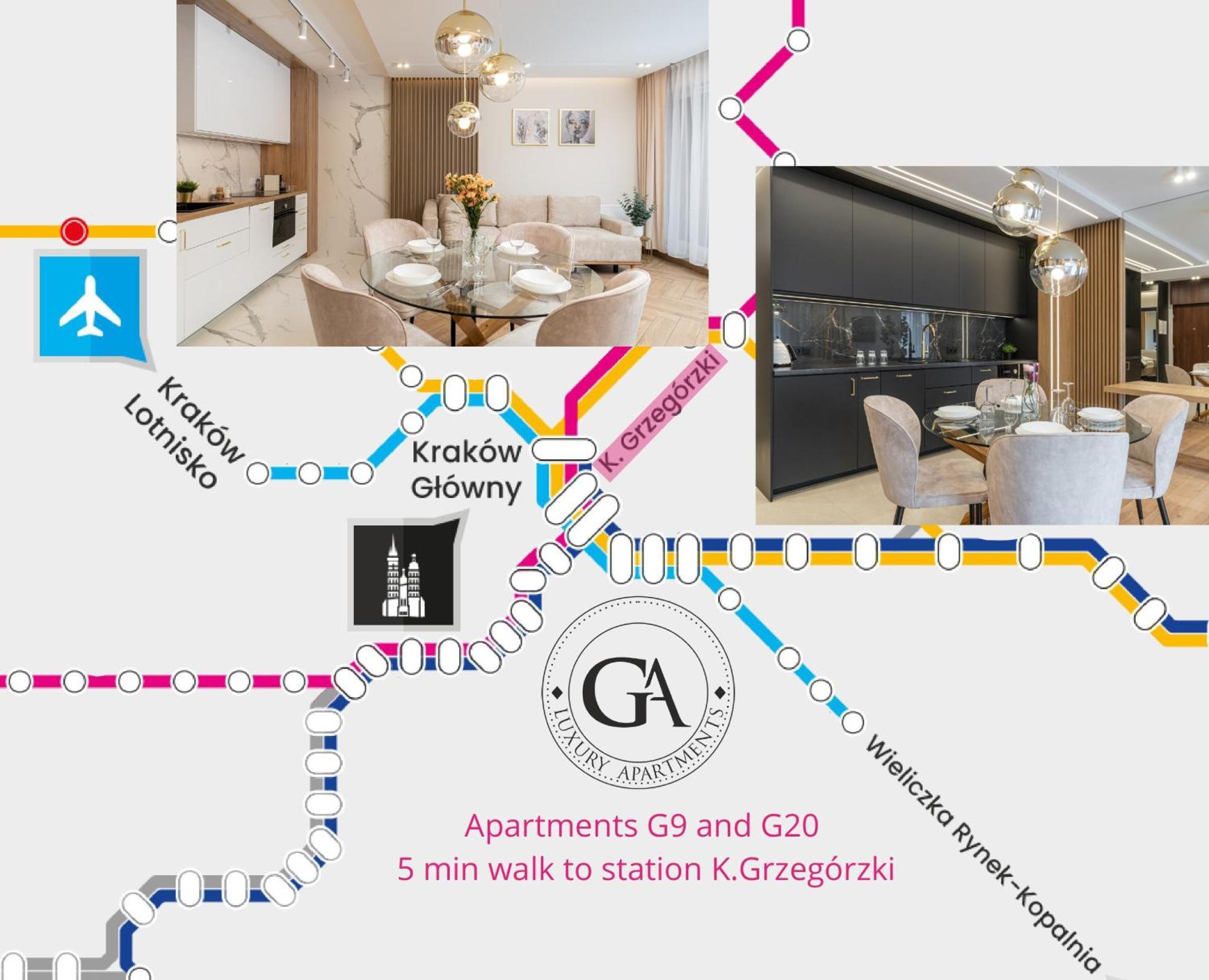 Ga Luxury Grzegórzecka 9 Apartament Kraków
